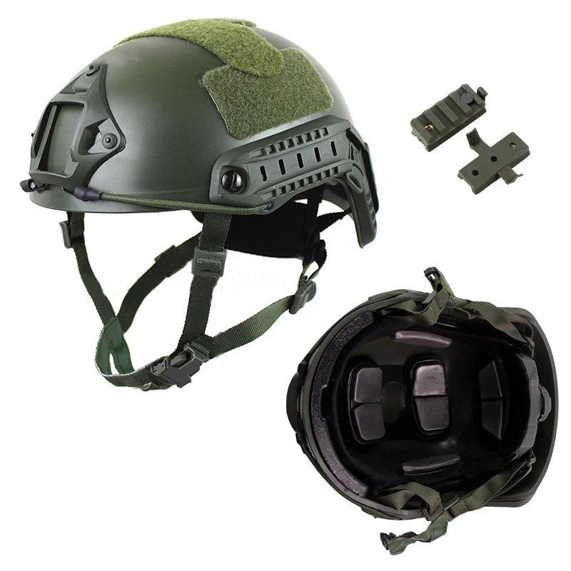 Casco táctico ABS con perilla ajustable y ventilación – Militar - imagen 5