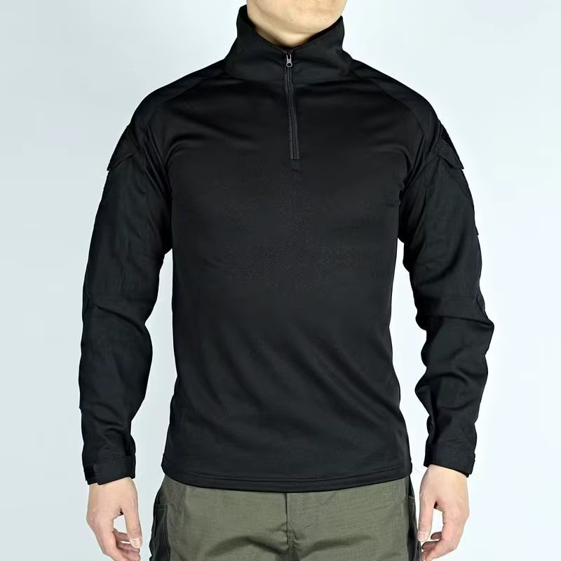 Camiseta tactica Multicam para hombre - manga larga, Airsoft y camping - imagen 4