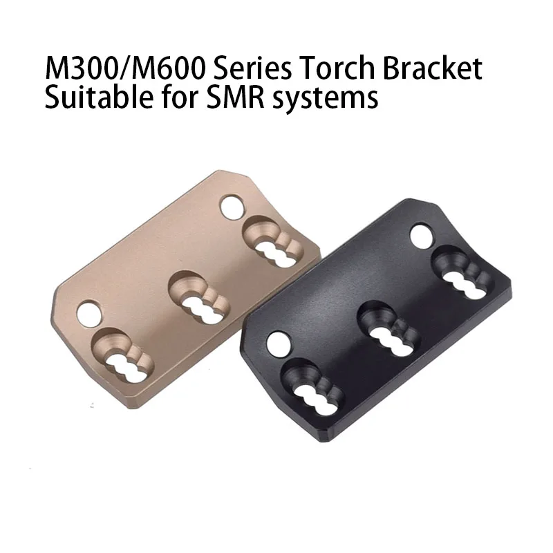 Soporte lateral Picatinny para linterna Surefire M300 M600 Airsoft - imagen 2