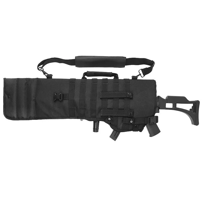 Funda táctica para rifle y escopeta con soporte MOLLE hombro - imagen 4