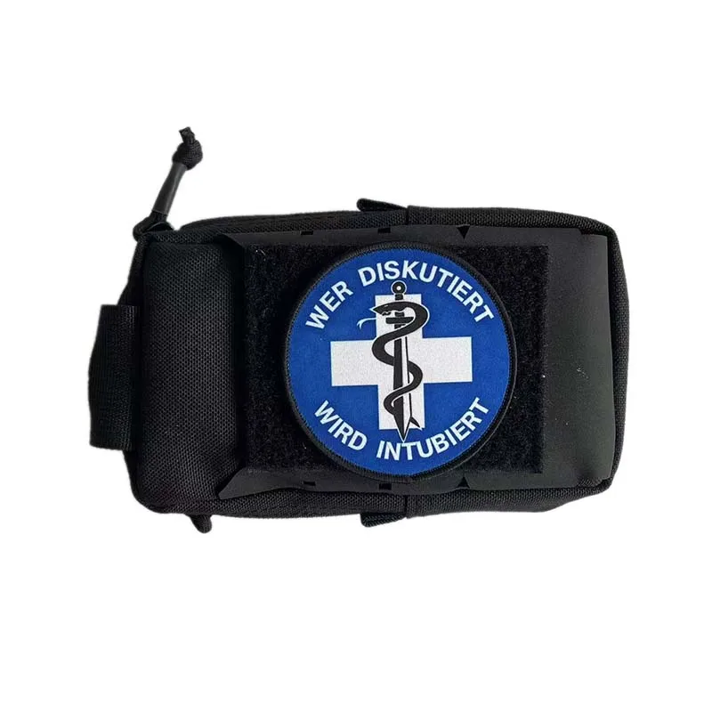 Parche táctico médico TEMS paramédico doctor – para mochila - imagen 5