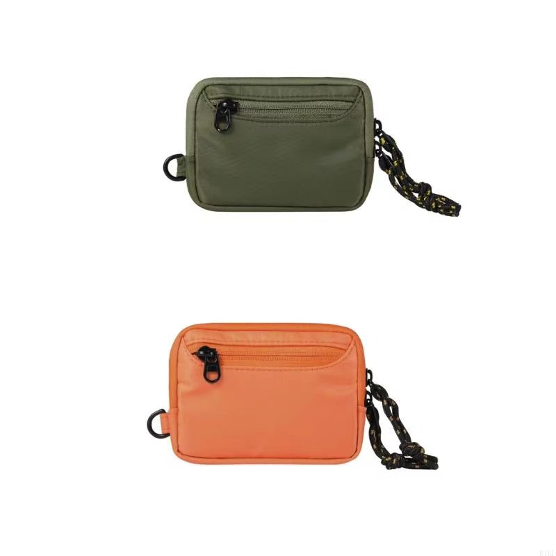 Bolsa organizadora de nailon con múltiples bolsillos para cables - imagen 2
