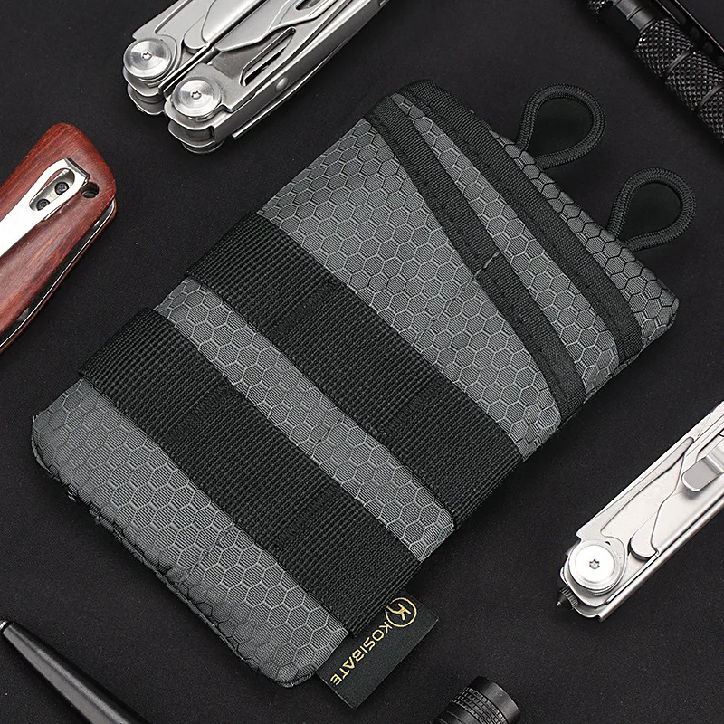 Kit EDC en tejido Oxford MOLLE: bolsa organizadora multiusos - imagen 4
