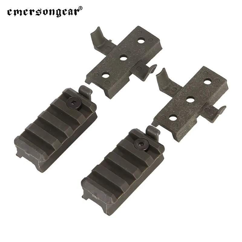 Emersongear adaptador NVG casco táctico – Riel liberación rápida nailon - imagen 2