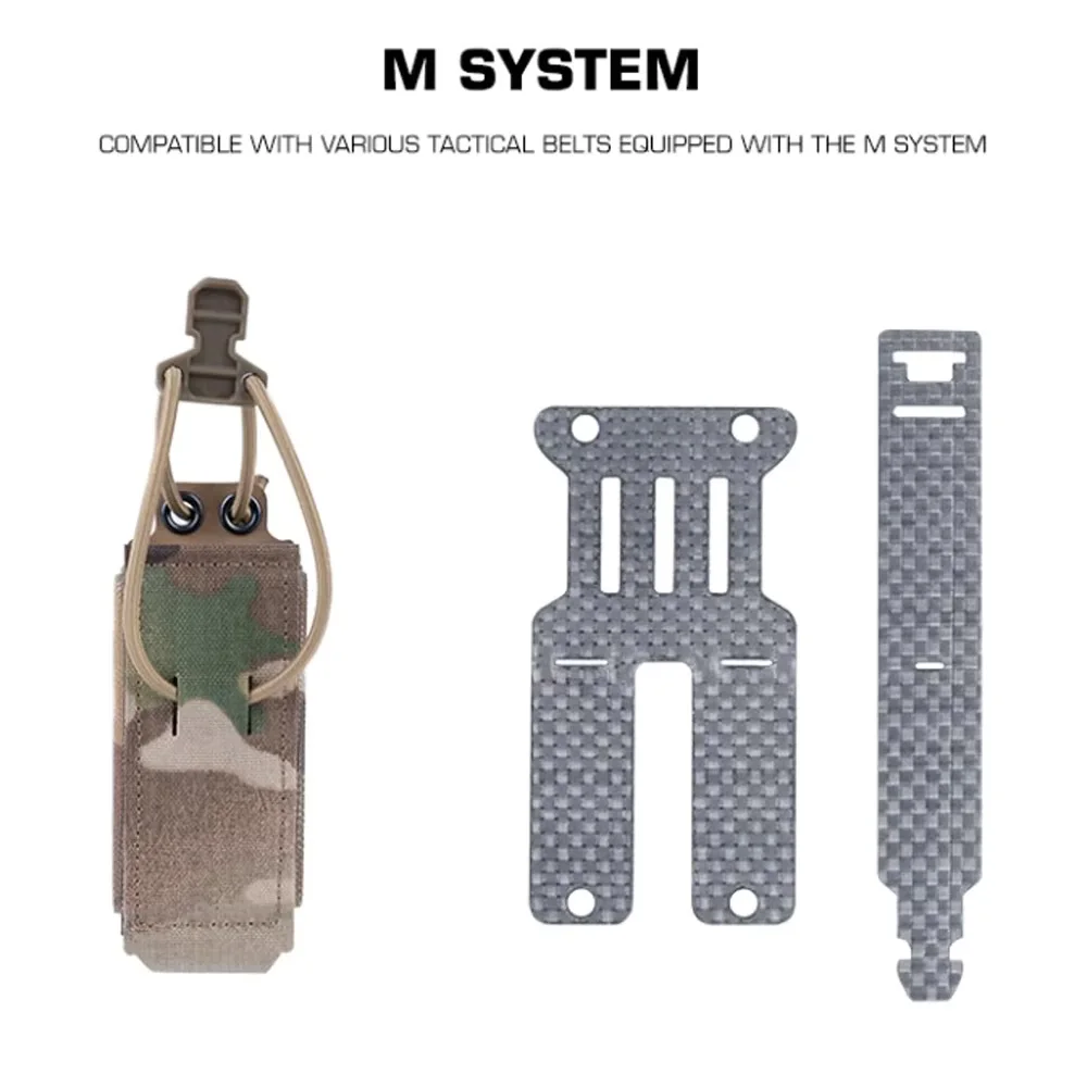 Adaptador Molle magnético para cinturón táctico, outdoor y paintball - imagen 2