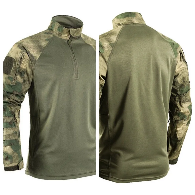 Camiseta táctica transpirable de secado rápido para verano - imagen 5