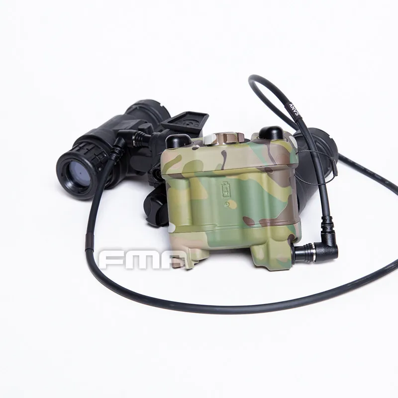 FMA PVS31 Estuche batería casco IR estroboscópico y cable tipo L