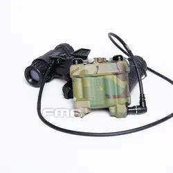 FMA PVS31 Estuche batería casco IR estroboscópico y cable tipo L