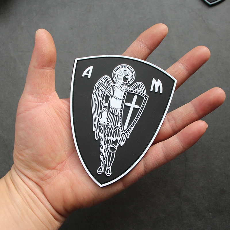 Legión de Ángel Parche PVC 3D - Escudo táctico e insignia para ropa - imagen 3
