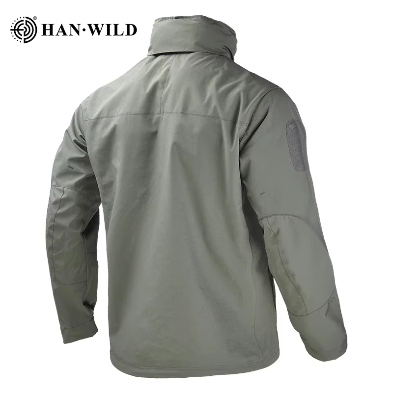 HAN WILD Chaqueta Softshell Táctica Winter Hombre – Abrigo Térmico Outdoor - imagen 4