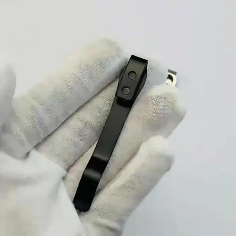 Clip de bolsillo para cuchillo táctico, fijación con tornillos - imagen 5