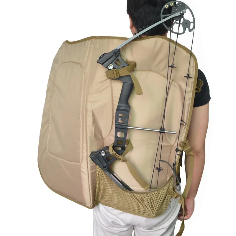Funda de arco compuesto camuflaje – Mochila táctica para caza y tiro - imagen 3