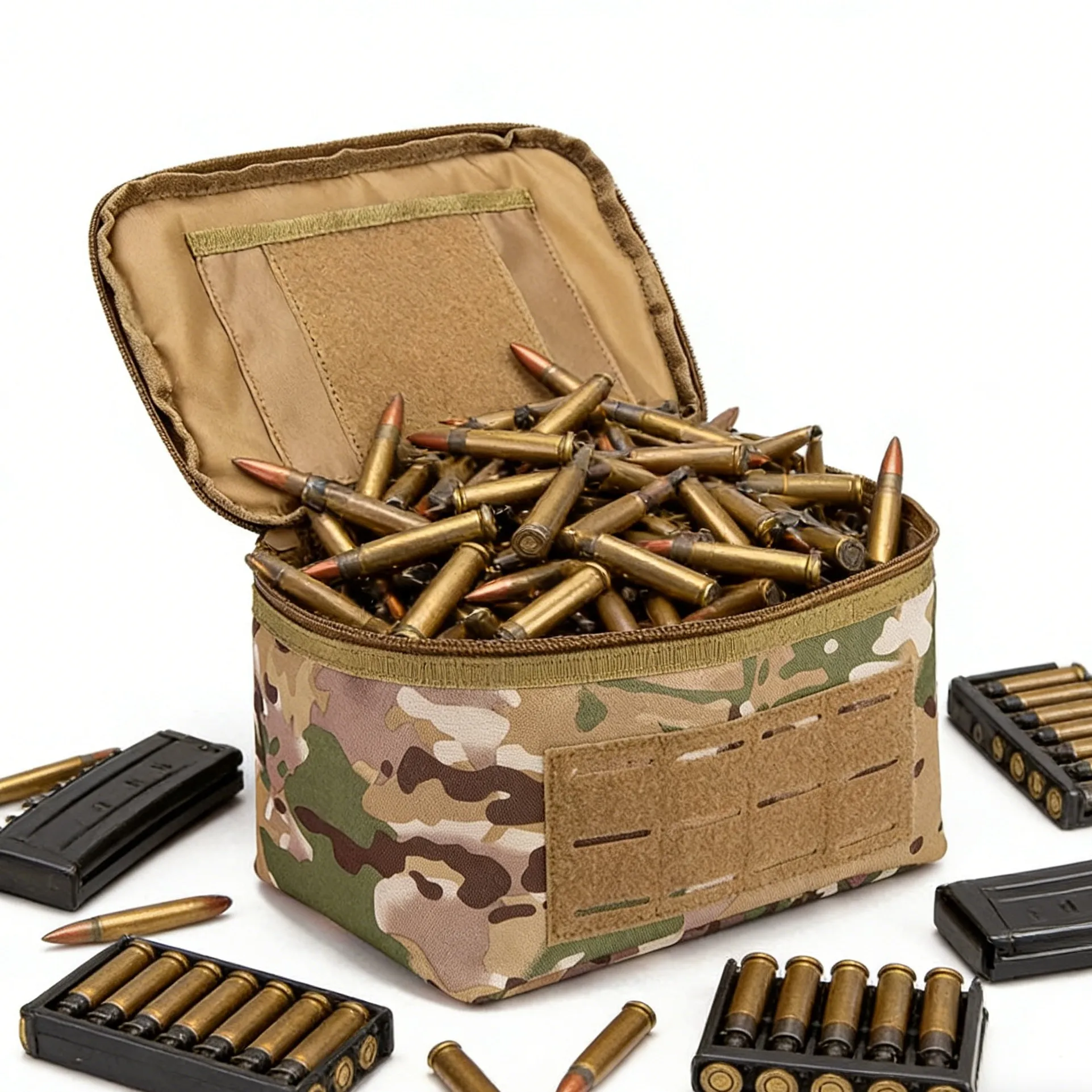 Bolsa táctica de munición EDC para rifle y pistola, exterior - imagen 5
