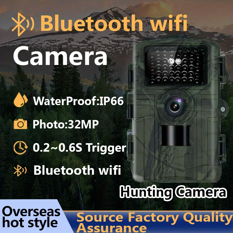 Cámara de caza PR5000 4K WiFi visión nocturna IP66, movimiento - imagen 5