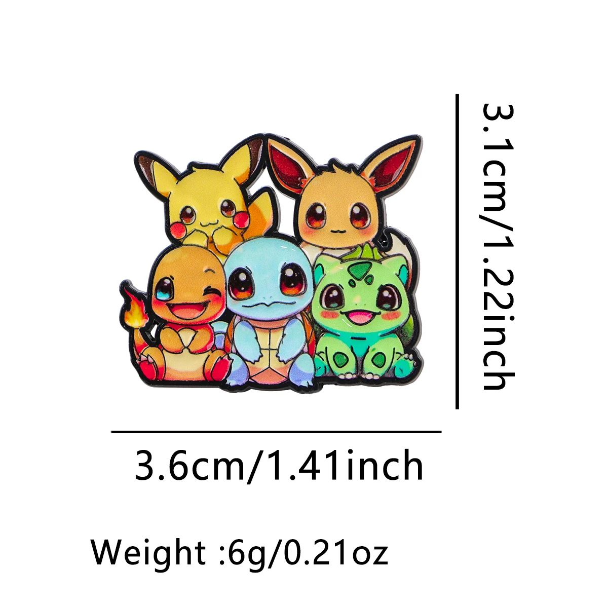 Monter Pin esmaltado tortuga animada – para solapa, mochila o sombrero - imagen 4