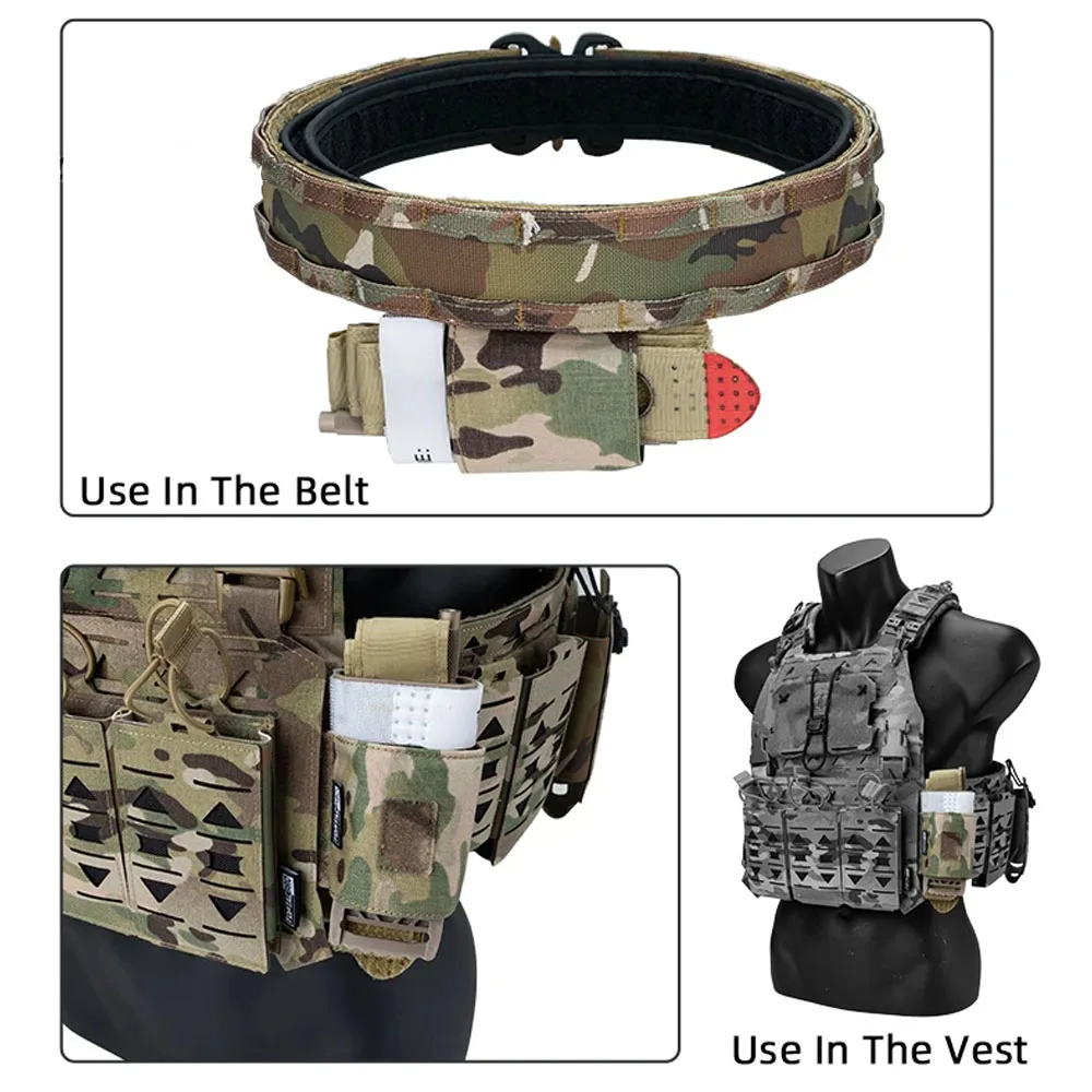 Porta torniquete táctico elástico con velcro gancho y bucle - imagen 4