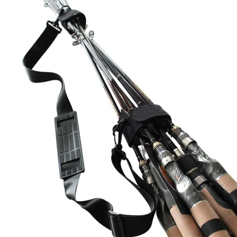 Correa de transporte ajustable para cañas spinning y casting - imagen 5