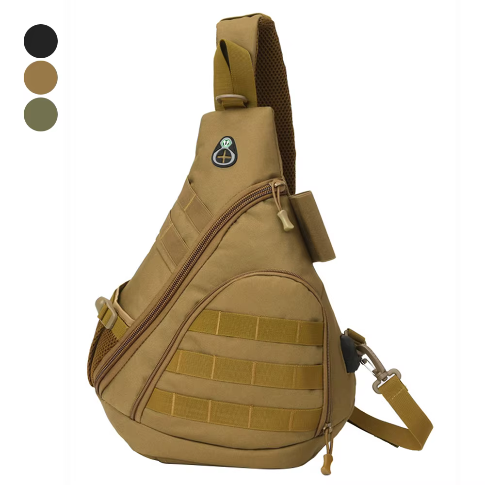 Mochila táctica AIRSOFTPEAK vista frontal