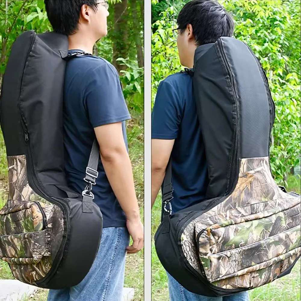 Crossobw Mochila arquero camuflaje con aljaba y funda protectora - imagen 2