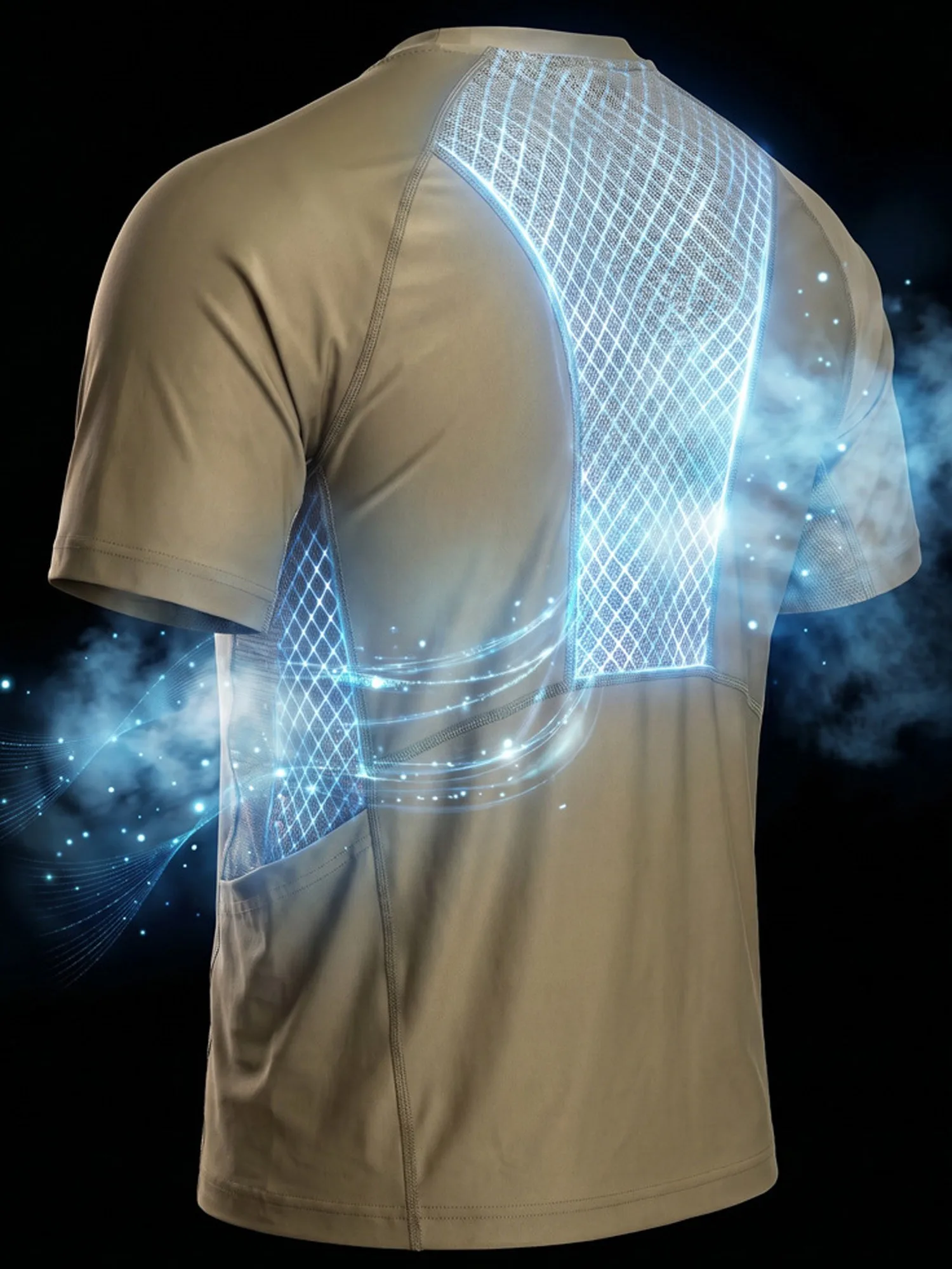 Camiseta táctica Coolmax de secado rápido estilo americano - imagen 4
