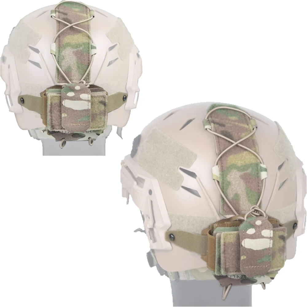 Bolsa táctica contrapeso casco Paintball – Sistema MOLLE - imagen 2