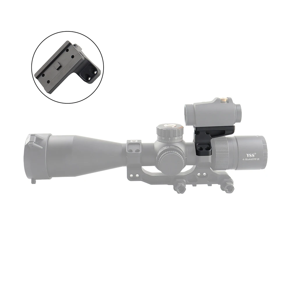 Mira de punto rojo 30 mm para rifle con base de montaje