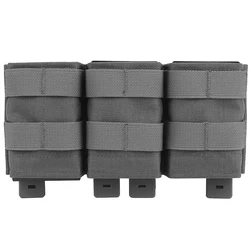 Portacargadores MOLLE Triple Abierto 5.56 – Funda Táctica para Munición