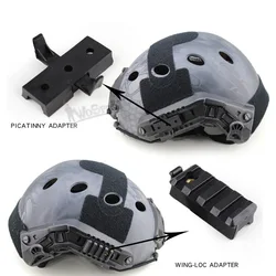 Adaptador de riel lateral Wing-Loc para mira en casco FAST