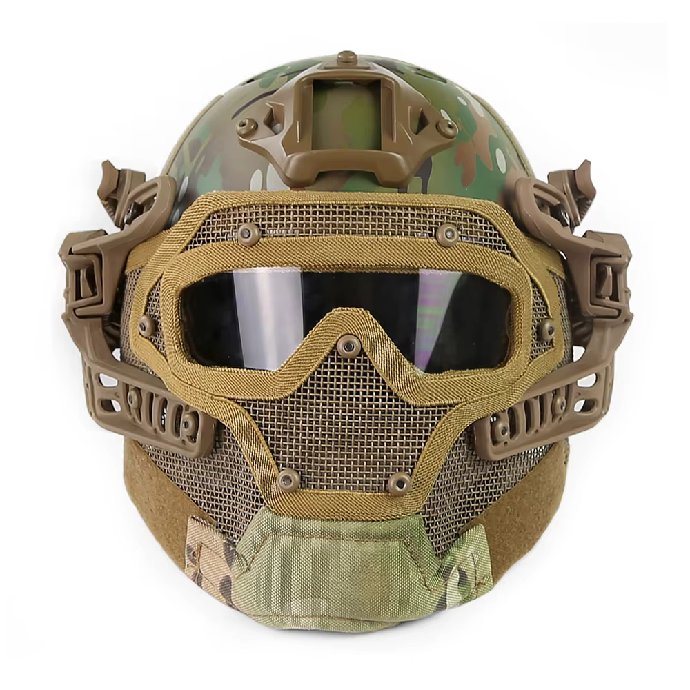 Casco táctico KOLINLOV vista frontal