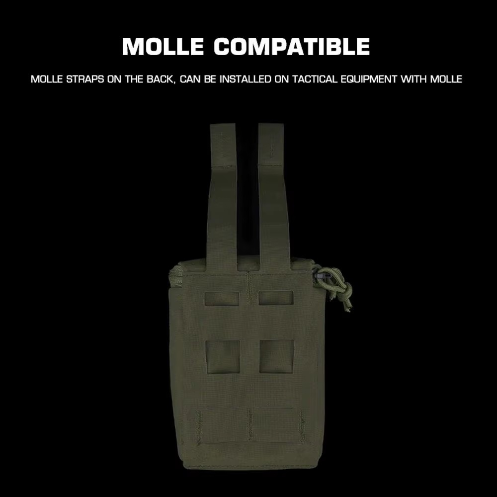 Funda táctica acolchada para gafas visión nocturna estilo Ferro con MOLLE - imagen 5