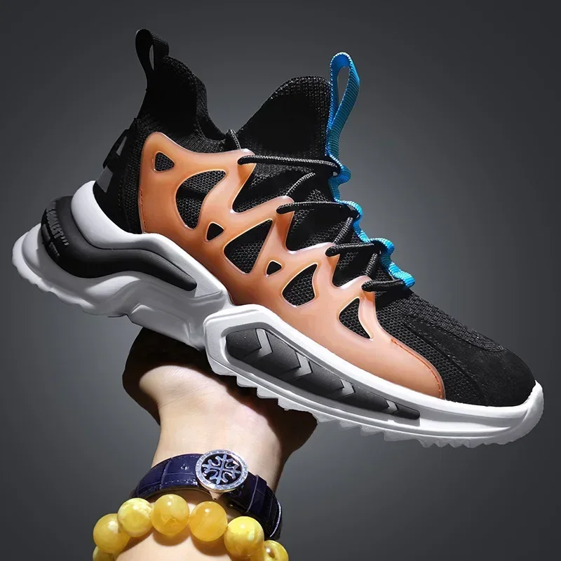 Zapatillas tácticas running con aumento de altura para hombre - imagen 4