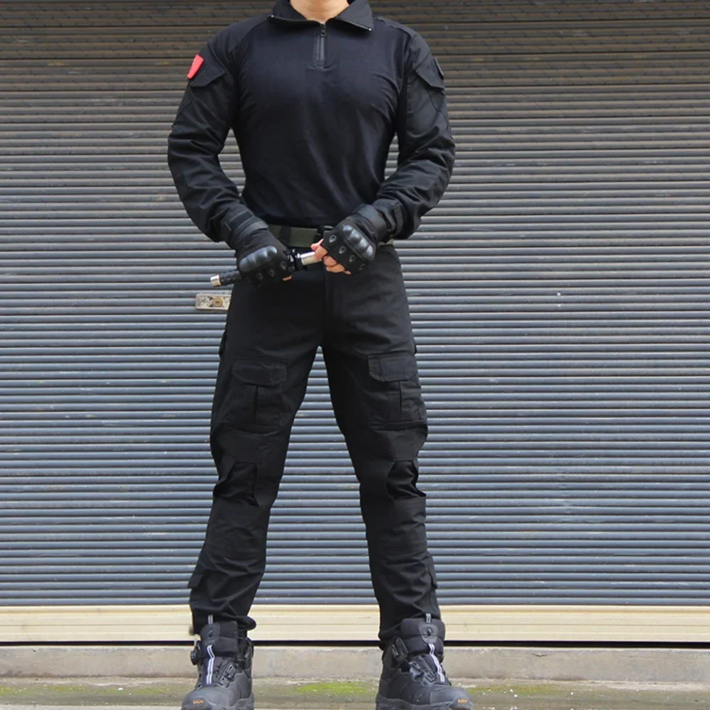 Uniforme táctico ripstop transpirable estilo frog cargo para hombre - imagen 5