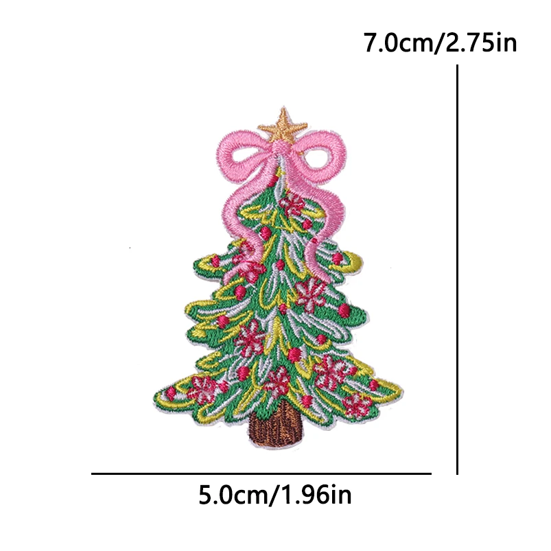 Parche Bordado Navideño Cascanueces con Lazo – Termoadhesivo - imagen 2