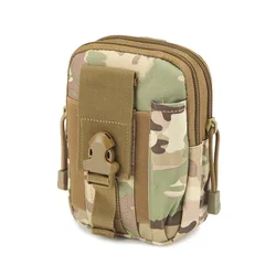 Riñonera táctica MOLLE camuflaje bolsillo para teléfono y herramientas