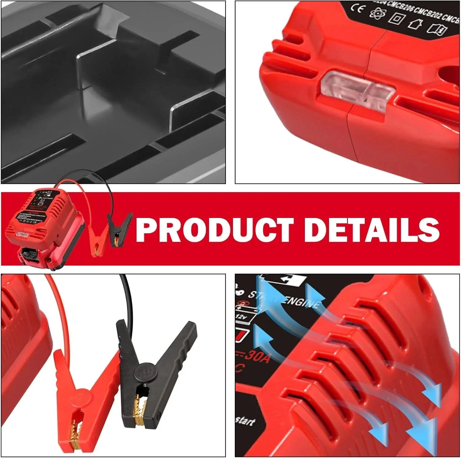 Milwaukee M18 arrancador de coches con cables para baterías Li-ion - imagen 2