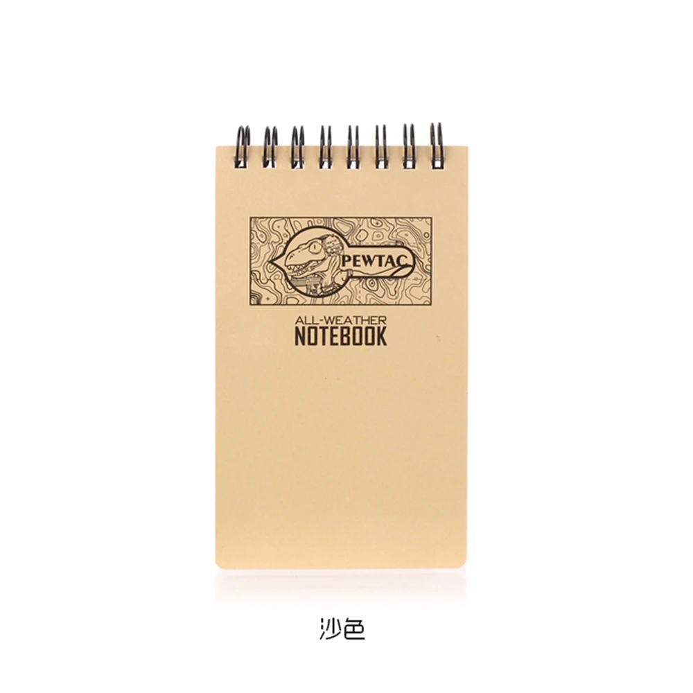 Cuaderno táctico impermeable mini PEW para campo y exterior