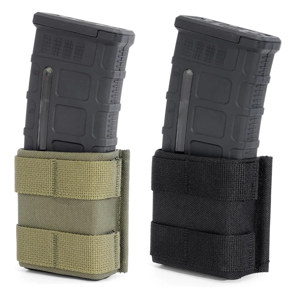 Portacargador táctico MOLLE de liberación rápida para cinturón