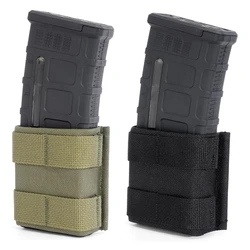 Portacargador táctico MOLLE de liberación rápida para cinturón