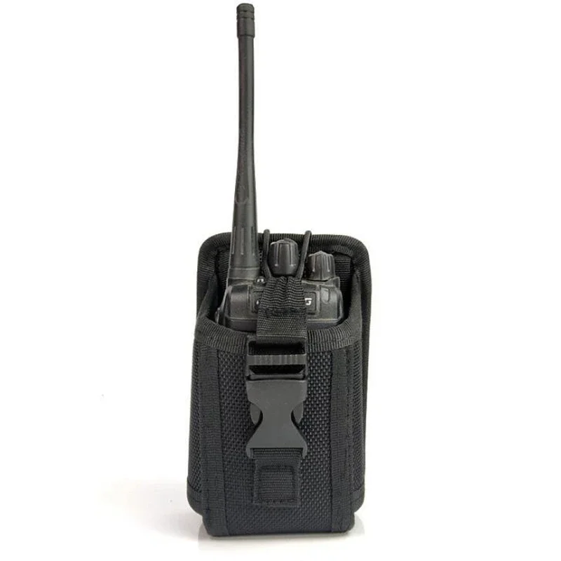 Funda táctica MOLLE para radio walkie talkie – Cinturón servicio - imagen 5