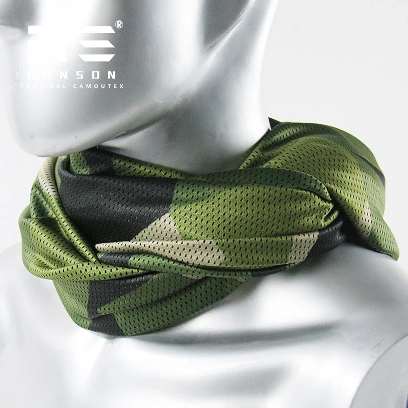 Tela de malla camuflaje táctico M90 para estampado - imagen 5