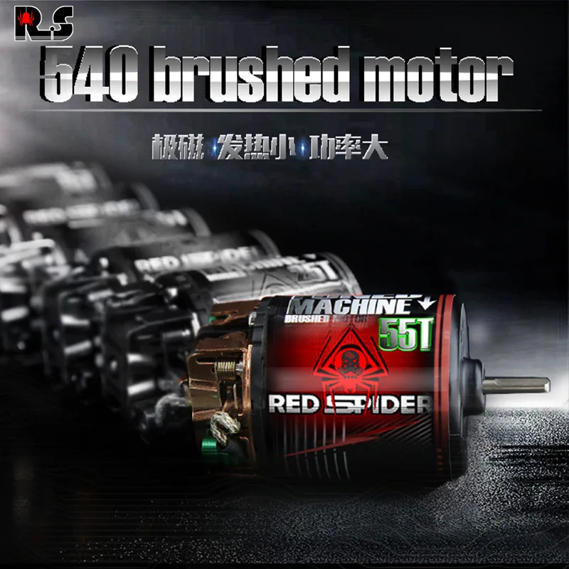 Red Spider 540 Motor Impermeable para Crawler RC 1/10 SCX10 TRX4 - imagen 4