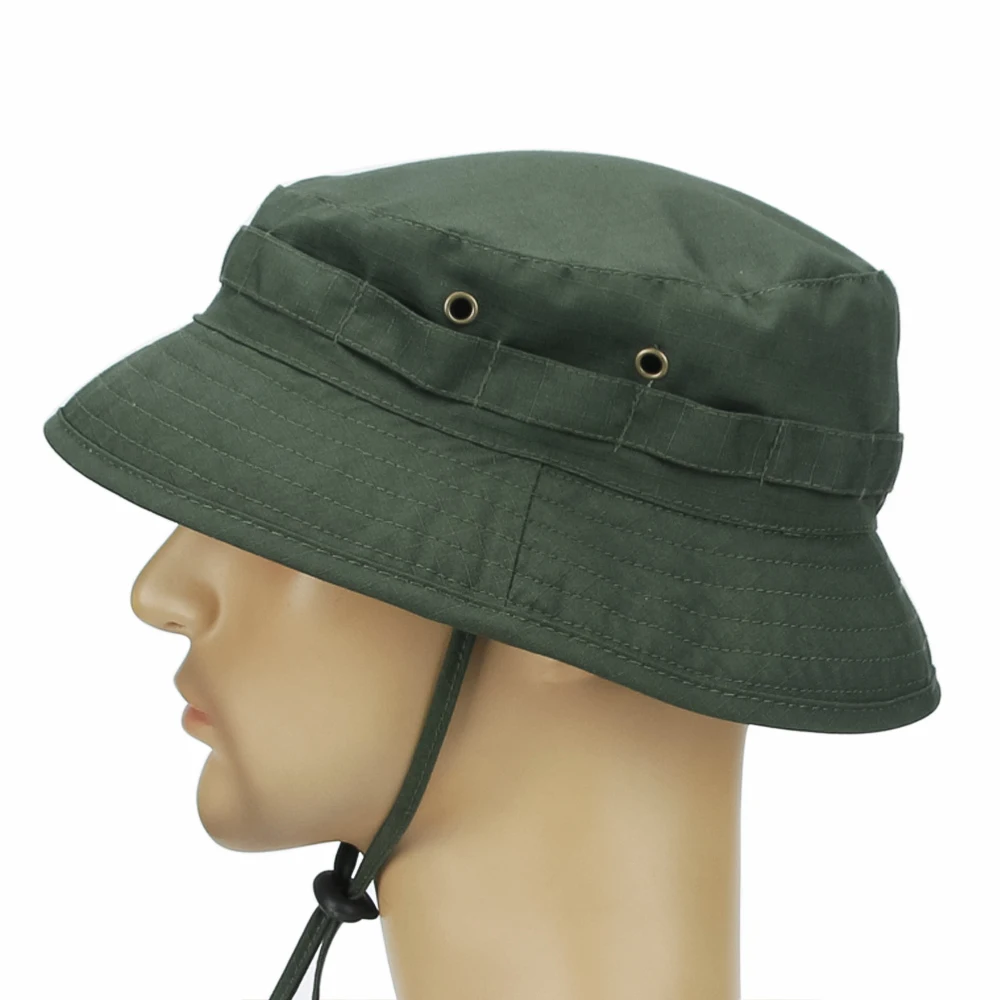 Sombrero boonie camuflaje plegable para pesca y caza en senderismo - imagen 4