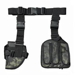 Funda táctica pistola Tornado Thigh Holster mano derecha con cargador