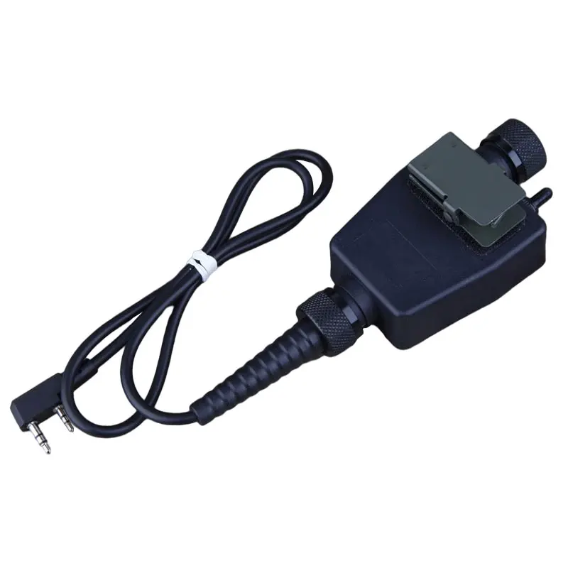 Kenwood Cable PTT TEA compatible para walkie talkie caza táctica