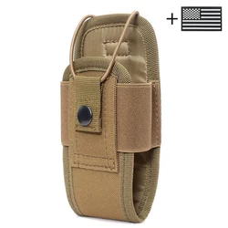 Bolsa para walkie talkie universal con correas elásticas ajustables