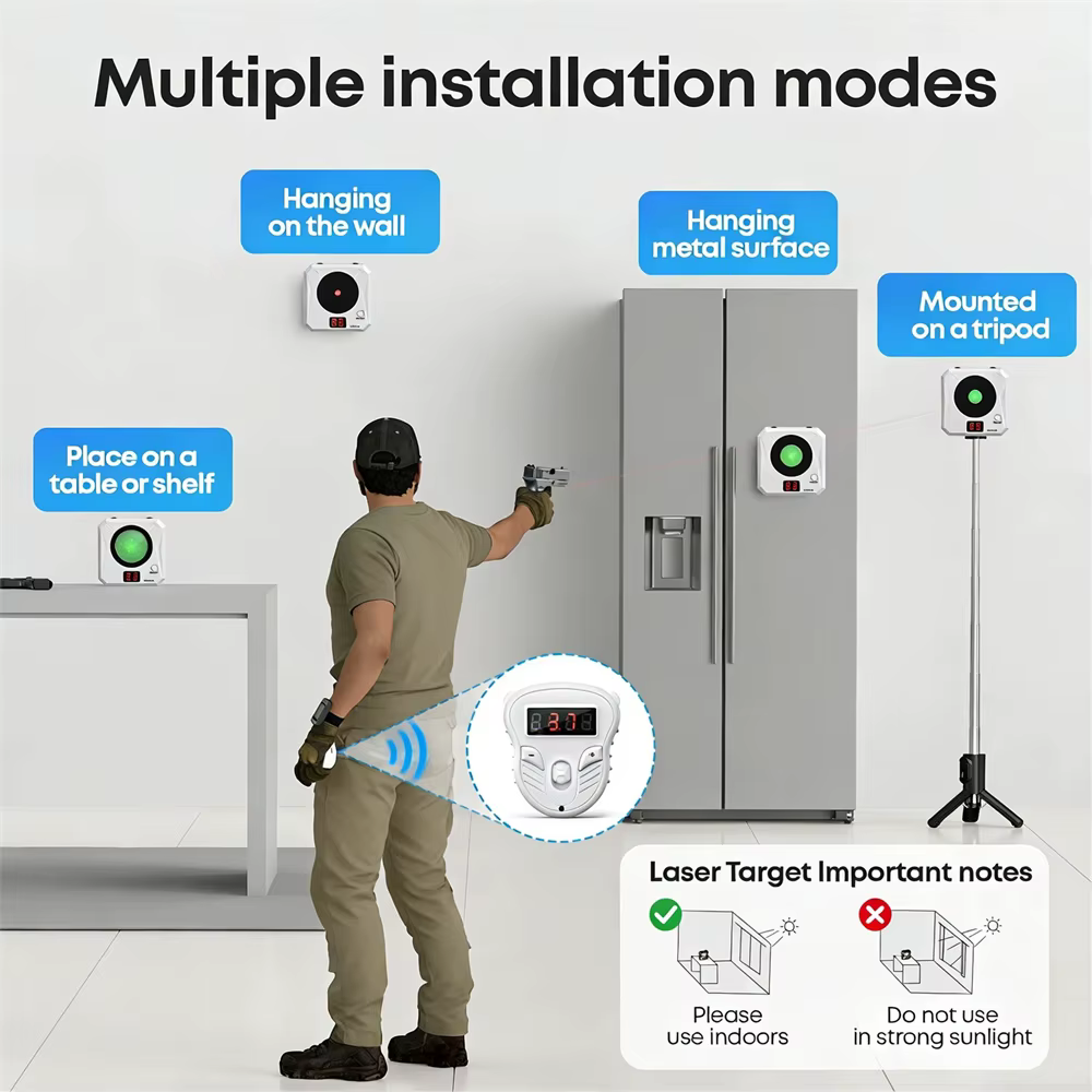 Sistema de entrenamiento láser portátil Bluetooth con mando remoto - imagen 4