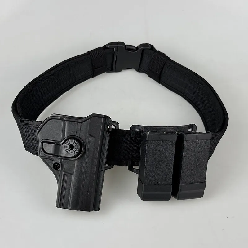 Funda táctica P320 para cinturón con bolsa cargador y caza - imagen 2