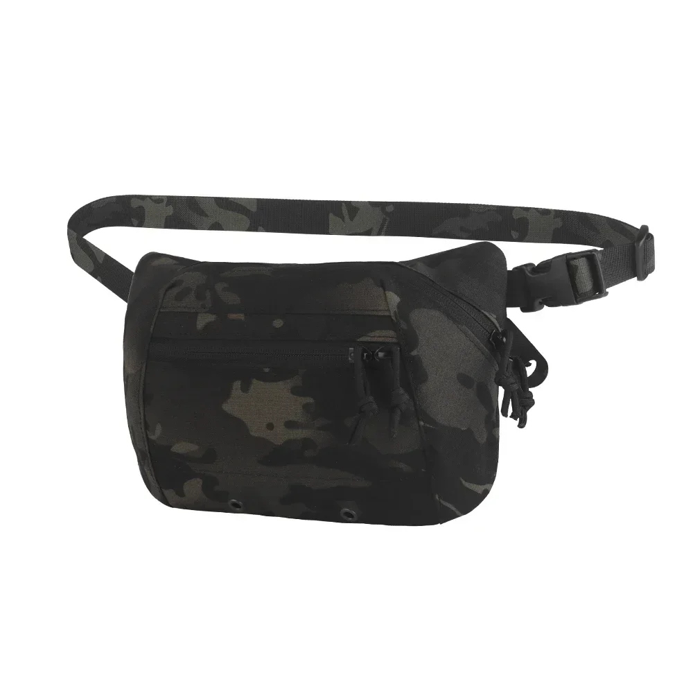 Riñonera táctica impermeable con bolsillos camuflaje para correr - imagen 2