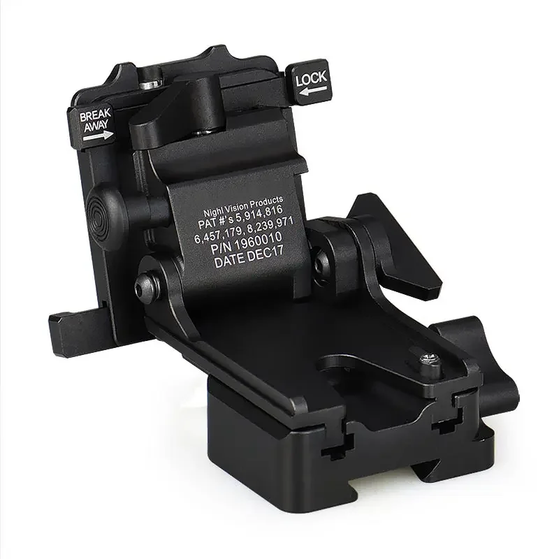 Soporte NVG aluminio para casco con brazo visor nocturno PVS - imagen 2