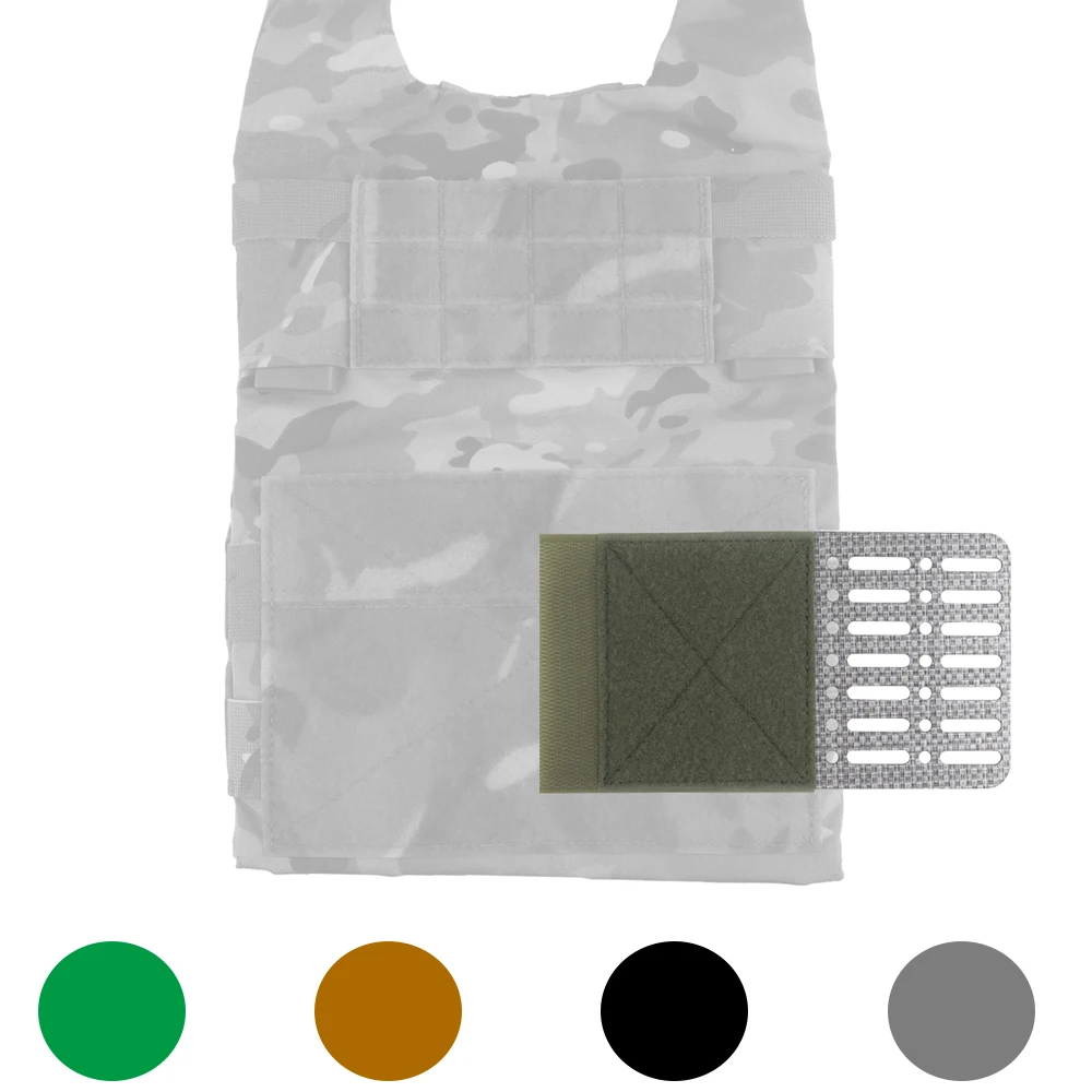 Panel lateral MOLLE táctico universal para chaleco y pecho - imagen 2